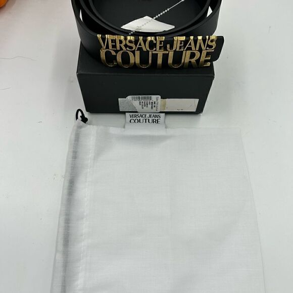 Women’s Versace jeans couture belt size 85 cm made in Italy - Picture 4 of 9